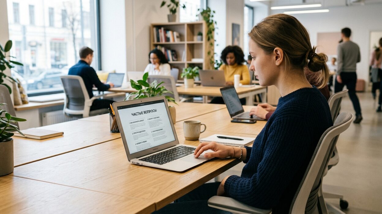 Как AI помогает собрать FAQ для сайта или бота поддержки